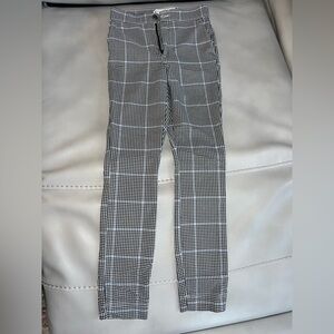 Hollister casual checkered ultra high waisted skinny pants